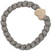 By Eloise London Gold Heart Woven colore Pebble Grey