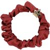 By Eloise London Gold Star Silk Scrunchie colore Persimmon
