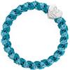 By Eloise London Silver Heart Woven colore Mosaic Blue