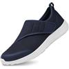 Generico Scarpe Uomo Sneakers Estive Scarpe Sportive - Tessuto A Rete Basse con Strappo Sneaker Tinta Unita Versatile Sportschuhe Sandali per Palestra Uso Quotidiano 47 Blu