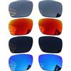 Acefrog 4 paia di lenti di ricambio polarizzate compatibili con occhiali da sole Meta Wayfarer RW4006 50 mm, perfettamente adattabili, infrangibili, antigraffio, confezione conveniente