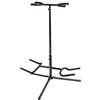Classic Cantabile Supporto Doppio per Chitarre (Cavalletto per chitarra, supporto doppio, stand, cavalletto per acustica, chitarra elettrica e basso)
