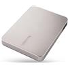 Toshiba Hard disk esterno Toshiba Canvio Flex disco rigido 4 TB USB tipo A 3.2 Gen 1 [3.1 1] Argento (Toshiba 4TB silver) [HDTX240ESCCA]