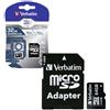 VERBATIM SDHC 32GB VERBATIM MICROSD 32 GB CLASSE 10 PRO VER U3-VER47041