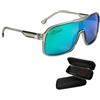 U-POWER OCCHIALE DA SOLE LENTI POLARIZZATE E MONTATURA IN PLASTICA LEGGERA ARGENTO VISION-UPOFU404VR-AR