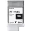 Canon PFI-107 MBK - 130 ml - mattoncino nero - originale - PFI-107MBK