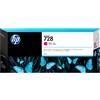 HP Cartuccia inchiostro magenta DesignJet 728, 300 ml - F9K16A