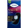 Tena Assorbenti Per Perdite Urinarie Silhouette Noir Mini Colore Nero 18 Pezzi