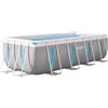 INTEX Piscina Prisma Frame Rettangolare Clearview 400X200X122 Cm