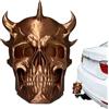 Generic Copertura protettiva per gancio di traino con teschio 3D, protezione antipolvere da 8,9 cm con design in , accessorio per auto con tappo universale, stile robusto, copertura per gancio di traino