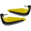 Jujlwm Paramani Moto Per BMW R1150R R1150Gs K1200S Gs 310 R1200Gs Protezione Leva Freno Moto Con Luce Antivento Dirt Bike Scooter Ciclomotore(Yellow White Light)