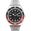 Timex 40 mm M79 Automatic Stainless Steel Case Black Dial Stainless Steel Band Silver/Black/Silver One Size