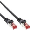 InLine® 73633X Cavo patch crossover, S/FTP, Cat.6, nero, 0,3 m