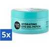 Organic Shop - Eye Gel Patch Blue Matcha & Hyaluronic Acid - Rinfrescante e idratante - 60 patch - confezione valore - 5 pezzi