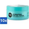 Organic Shop - Eye Gel Patch Blue Matcha & Hyaluronic Acid - Rinfrescante e idratante - 60 patch - confezione risparmio - 10 pezzi