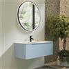 Parama Mobile bagno sospeso 100 cm un cassetto color carta da zucchero con lavabo | Moor