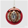 Enzo De Gasperi EDG ENZO DE GASPERI ADDOBBO GEMME RED H 12 CM D 10 CM