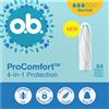O.B. ProComfort Normal tamponi, 64 pezzi.
