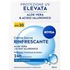 Nivea Crema Giorno Rinfrescante Idratante SPF 30 con Aloe Vera e Acido Ialuronico per Pelle Normale 50 ml
