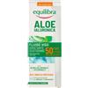 Equilibra Crema Solare Viso Spf 50+ Aloe Ialuronica Fluido Idratante Quotidiano 40 ml