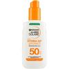 Garnier Crema Solare 50 SPF Hydra 24h Protect Spray Protezione Alta 150 ml