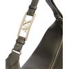 ARMANI EXCHANGE BORSA HOBO POLLY LARGE - XW001573AF15632 - verde scuro