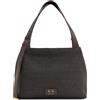 ARMANI EXCHANGE BORSA A SPALLA STRUTTURATA - XW002603AF22683 - marrone