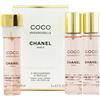 Chanel Coco Mademoiselle EDP ricarica 2 x 20 ml + EDP ricarica con vaporizzatore 20 ml W