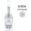BBmessopen testine sterili di ricambio per Electric Microneedling Pen 12 aghi (filettatura esterna)