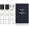 Chanel Bleu de Chanel EDT ricarica 2 x 20 ml + EDT ricarica con vaporizzatore 20 ml M