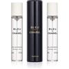 Chanel Bleu de Chanel Profumo spray tascabile ricaricabile 20 ml + Profumo ricarica 2 x 20 ml M