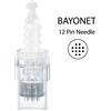 BBmessopen testina sterile di ricambio per Electric Microneedling Pen 12 aghi (filettatura interna)