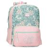 Roll Road Spring is here valigia da cabina, valigia per bambini, realizzata in ABS, un materiale resistente e leggero, Rosa, Mochila escolar, Zaino scuola