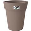 Elho Green Basics Top Planter High 35 - Vaso per Esterno - Ø 34.5 x H 41.0 cm - Taupe
