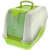 LEO PET Toilette Chiusa per Gatti Netta Maxi Leopet con Filtro - 66x49x50 cm