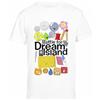 Jinbetee Bfdi Poster Black T-Shirt Bianca da Uomo A Maniche Corte