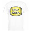 Generico Peru Inka Cola T-Shirt Bianca da Uomo A Maniche Corte