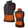 DR.PREPARE Gilet Riscaldato Uomo Donna Dimensioni Regolabili 3 Temperature Giubbotto Riscaldato in Pile Morbido Giacca Riscaldata USB Ricaricato per Attività all'Aperto Viaggio Sport Tempo Libero