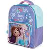 ARDITEX - Zaino infantile di Elsa e Anna di Disney Frozen Il Regno di Ghiaccio - 30x24.5x11cm - Colore Azzurro e Lilla - Perfetto per bambine - Ideale per asilo, scuola materna e scuola primaria