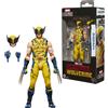 Avengers Hasbro, marvel legends series, wolverine - idea regalo, action figure collezionabile da 15 cm ispirata al film "deadpool & wolverine"