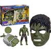 Avengers, MARVEL Hasbro marvel, "spider-man: brand new day", set blaster gamma di hulk