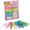 Crayola - 8 colle glitter lavabili colori pastello