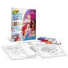 Disney, DISNEY PRINCESS, CRAYOLA Crayola color wonder - coloring set princesse disney, 18 pagine da colorare e 4 pennarelli senza macchia