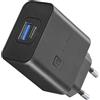 Cellularline Caricabatterie 25w - doppia porta usb a+c - nero - per dispositivi samsung - cellularline