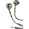 Music sound Auricolari capsula con microfono e jack 3.5 animalier - music sound