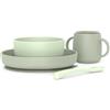 Suavinex Set svezzamento silicone +6m verde - suavinex