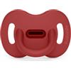 Suavinex Succhietto silicone fisio sxpro 0/6 rosso peperoncino - suavinex