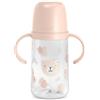 Suavinex Wild&free biberon antigoccia con manici 270ml +6m rosa - suavinex