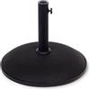 Bizzotto Base Ombrellone Tonda Bizzotto Barry 25 kg, Nera