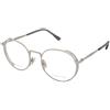 Jimmy Choo JC301 010 | Occhiali da Vista Graduati | Metallo | Tondi | Argento | Adrialenti